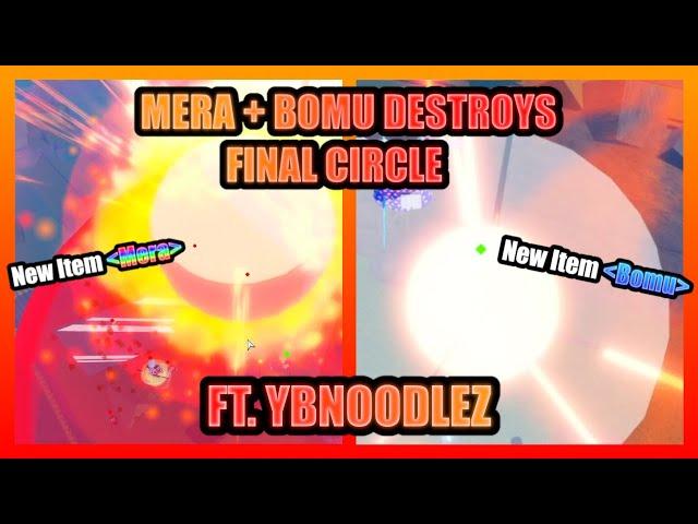 Mera + Bomu DESTROYS FINAL CIRCLE  | Ft. @ybnoodlez | Grand Piece Online