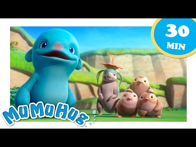 【30min】Flower Child MuMu - More MuMu's Adventure with New Friends | MuMuHug World | 안아줘요 무무 | 姆姆抱抱