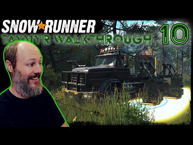 How to do 'Georesearch' contracts in Quarry & UPGRADE locations | SnowRunner Taymyr Walkthrough