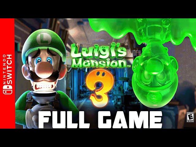 Luigis Mansion 3 - Full  Nintendo Switch Gameplay Walkthrough | FULL GAME Longplay