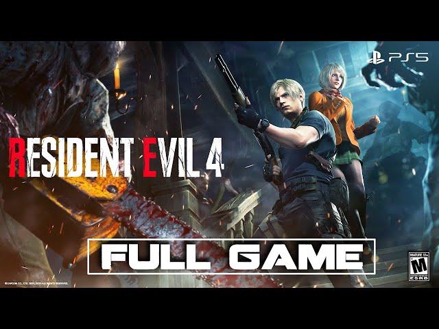 RESIDENT EVIL 4 REMAKE- Gameplay Walkthrough Part 1 FULL GAME PS5 - No Commentary