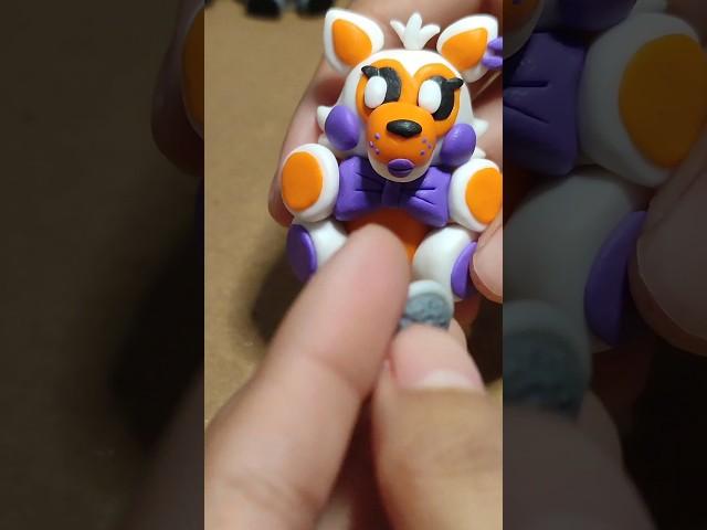 Lolbit Plushie! polymer clay #clay #handmade