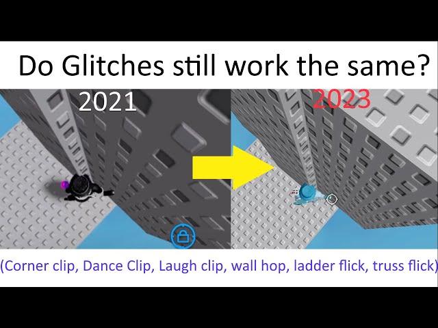 Do glitches still work on Roblox in 2023? (ft. corner clip, dance clip, laugh clip)