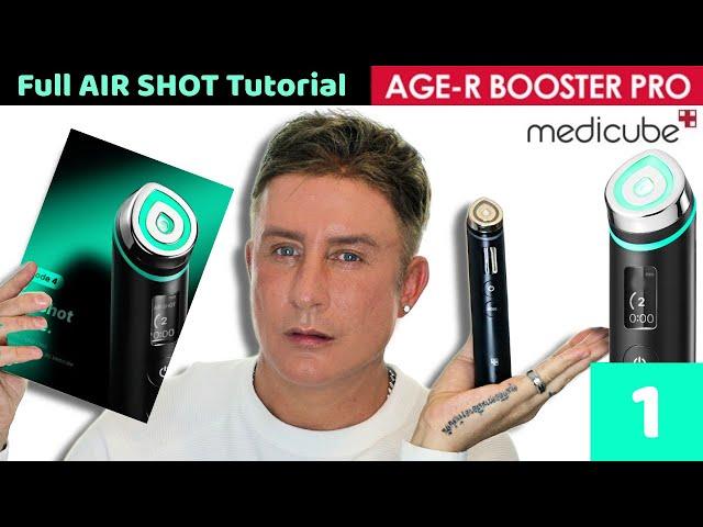 Medicube Booster Pro Part 1 | How to use Airshot Mode (ATS Airshot)