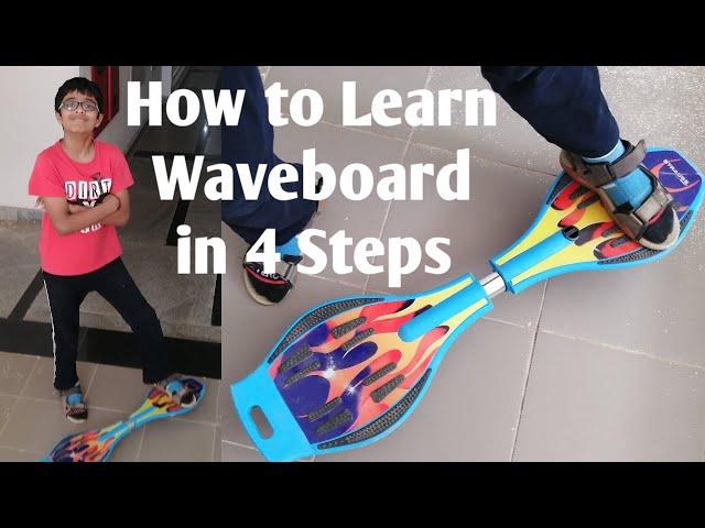 How to Learn Waveboard in 4 Steps | Strauss Bronx FB Waveboard | Unboxing and Tricks