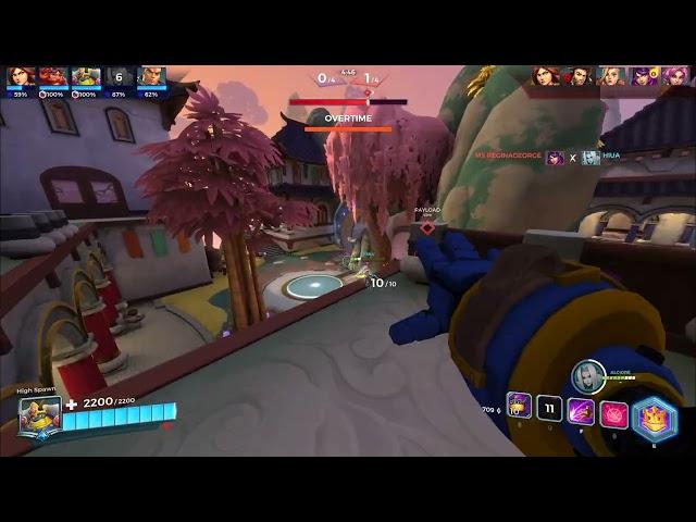 paladins with high ping is a nightmare