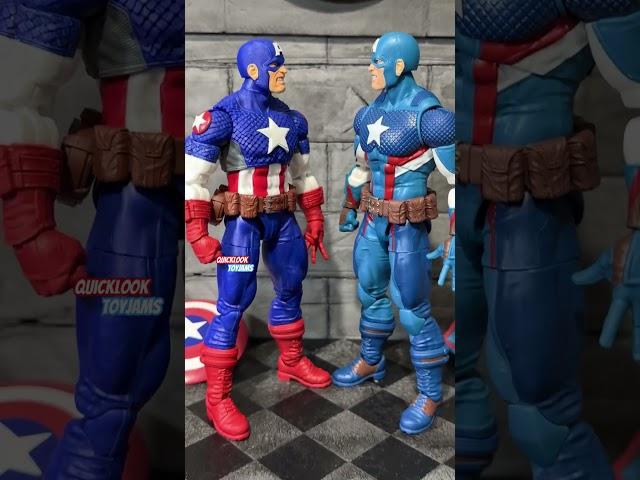 FaceOff: ULTIMATE CAP Vs. SECRET EMPIRE Captain America QUICK LOOK Marvel Legends Review