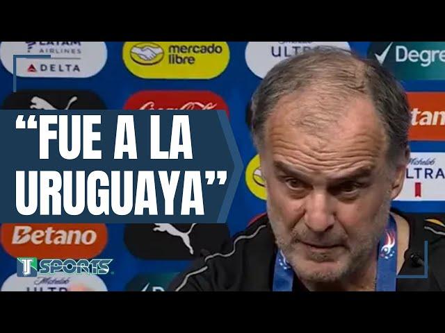 La PECULIAR DESCRIPCIÓN que UTILIZÓ Marcelo Bielsa para DESCRIBIR el TRIUNFO de Uruguay sobre Brasil