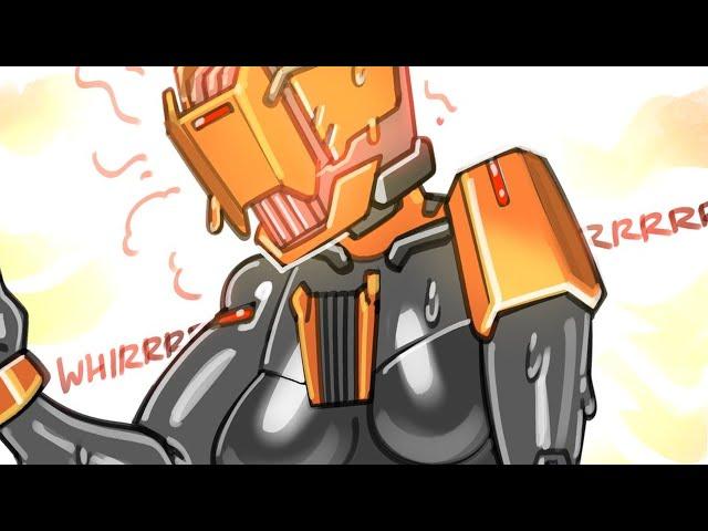 Overheating PC Robot Girl | OtsuMegaPlus Comic Dub