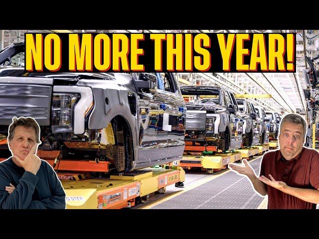 Ford STOPS F-150 Lightning Production Until 2025: Here's What Happened & What It Means!