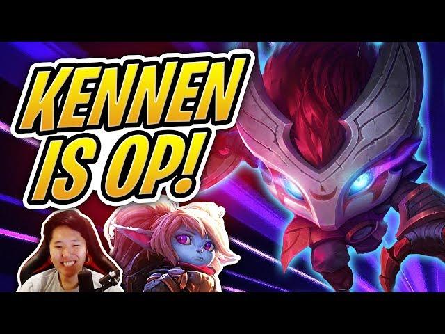 Level 3 KENNEN is INSANELY OP!? - FULL YORDLES MADNESS! | TFT | Teamfight Tactics | LoL Auto Chess