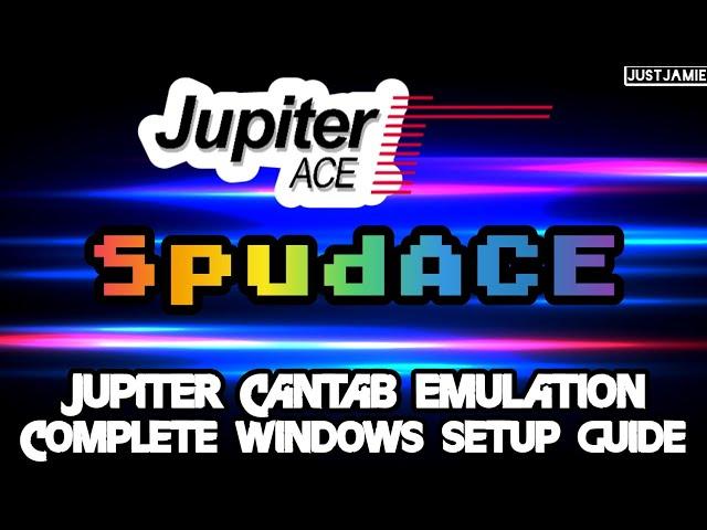 Spud AceJupiter Ace Emulation Full Setup Guide #jupiterace #spudace #emulator