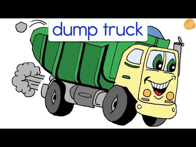 Street Vehicles and Transportation Vocabulary by ELF Learning - ELF Kids Videos