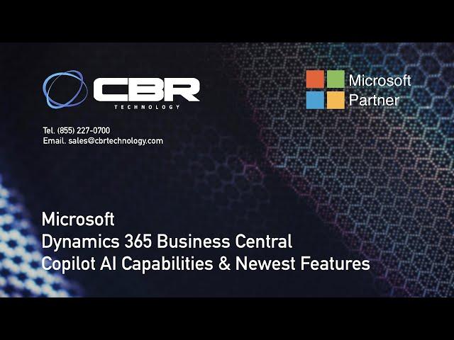 Microsoft Business Central: Copilot AI Capabilities and Newest Features #microsoft #copilot #ai