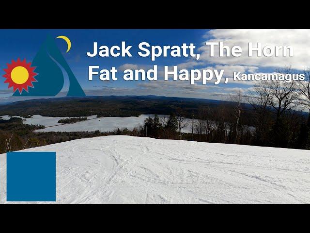 Pleasant Mountain - Jack Spratt to The Horn to Fat and Happy to Lower Kancamagus (Top to Bottom Run)