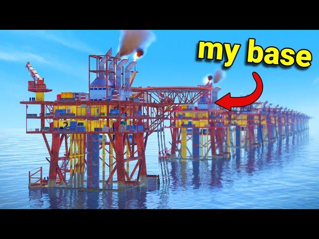 I Gave 15 Rust Players their own OIL RIG...