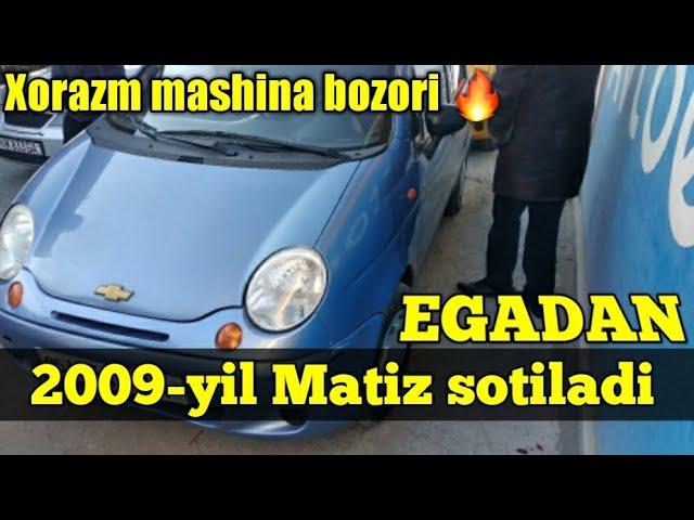 2009-yil Matiz arzon narxda sotiladi  Avto bloger uz  Azatov Xudoshukur 