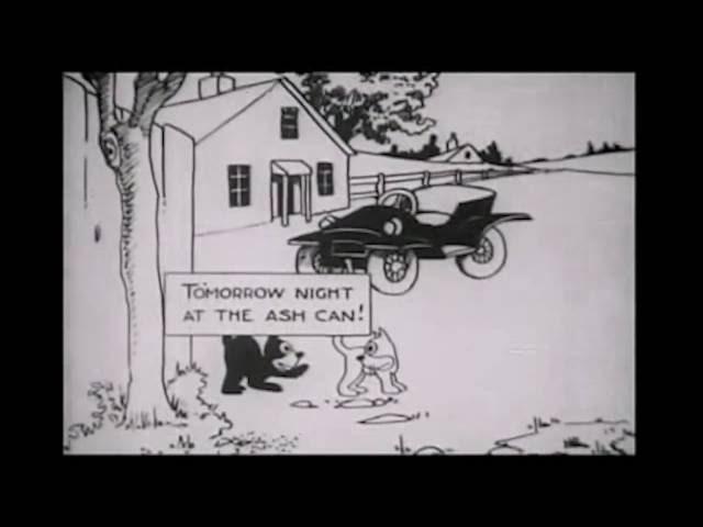 Felix The Cat - Feline Follies (1919) First Felix Film