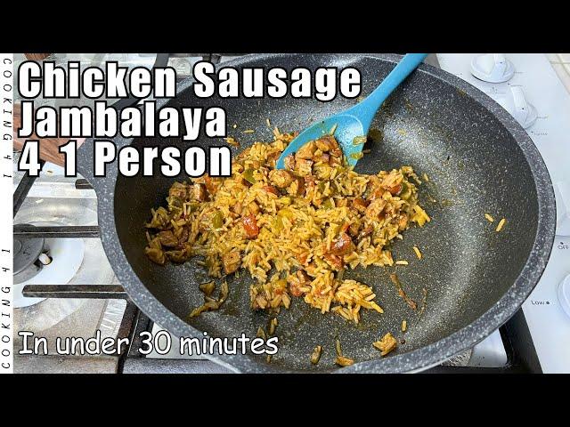 Chicken Sausage Jambalaya | For 1 Person