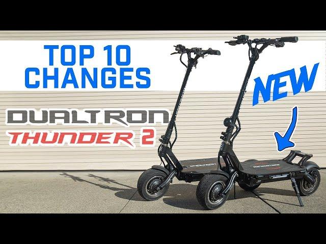 Dualtron Thunder 2 vs Dualtron Thunder Electric Scooter,  Double Click Throttle & Top 10 Differences