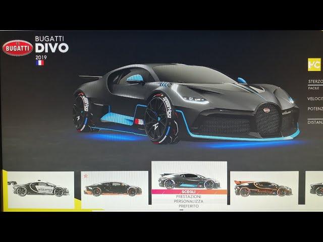 BUGATTI Divo - Test + pro - settings