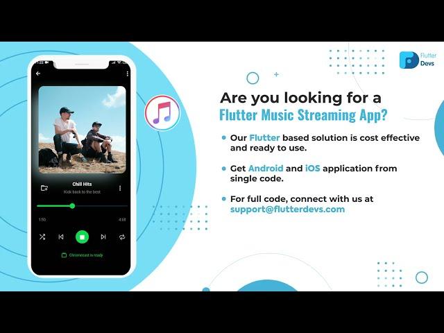 Flutter Music Streaming App