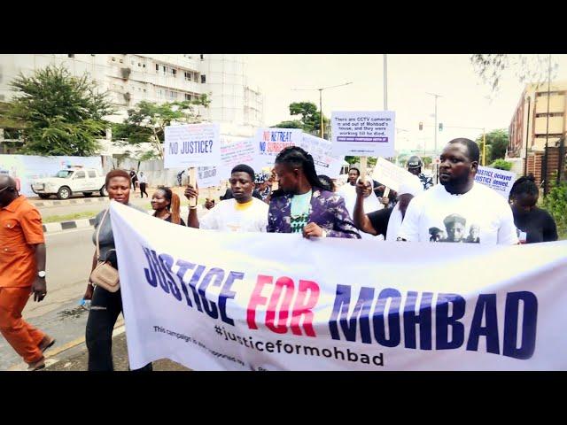 Justice For Mohbad: Protesters Tender Letter Seeking Justice To Lagos State House of Assembly