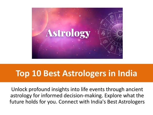 Top 10 Best Astrologers in India