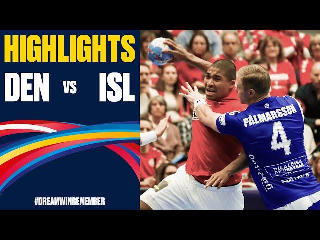 Denmark vs. Iceland Highlights | Day 3 | Men's EHF EURO 2020