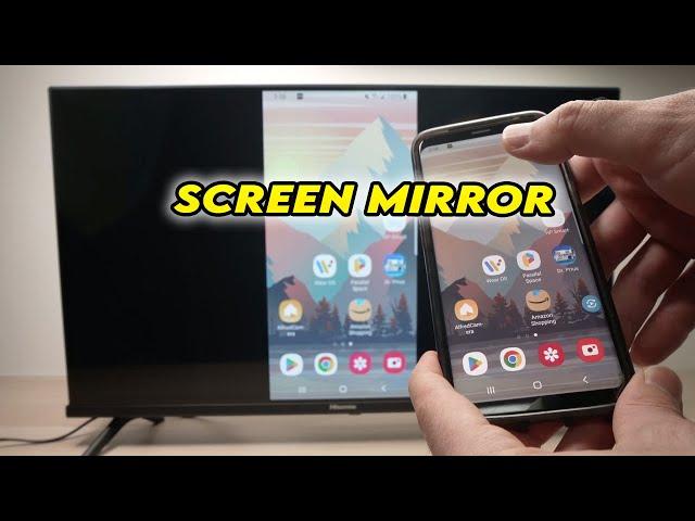 Hisense Vidaa TV: How to Screen Mirror Your Phone