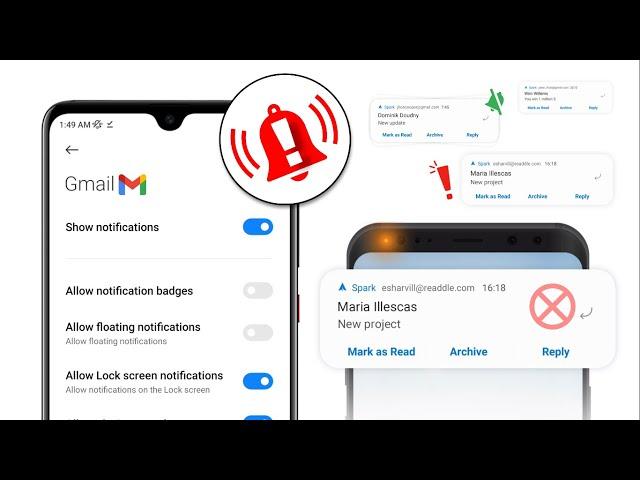 How To Fix Gmail Notifications not Working/Showing on Android | Gmail App Notification Issue