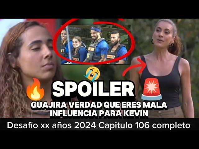  SUPER SPOILER  DESAFIO XX AÑOS 2024 CAPITULO 106 AL 107 COMPLETO  FUERTE CASTILLO PARA ELLOS 