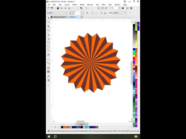 Coreldraw Tutorial - 3D Design Shape Tool For More Tips