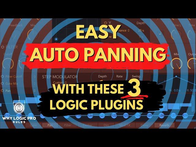 Easily Auto Pan Your Tracks With 3 Logic Plugins