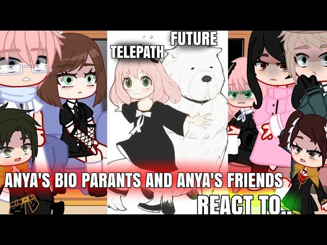 Anya's bio parents and Anya's classmates react to Bond and Anya | Bond's past | Spy x family react 