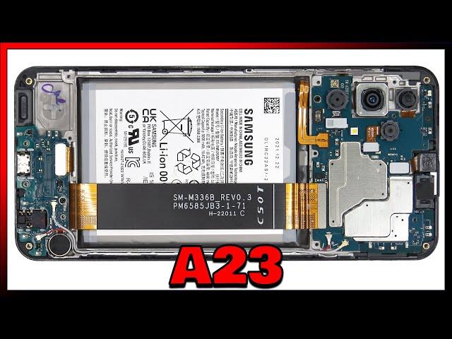 Samsung Galaxy A23 Disassembly Teardown Repair Video Review