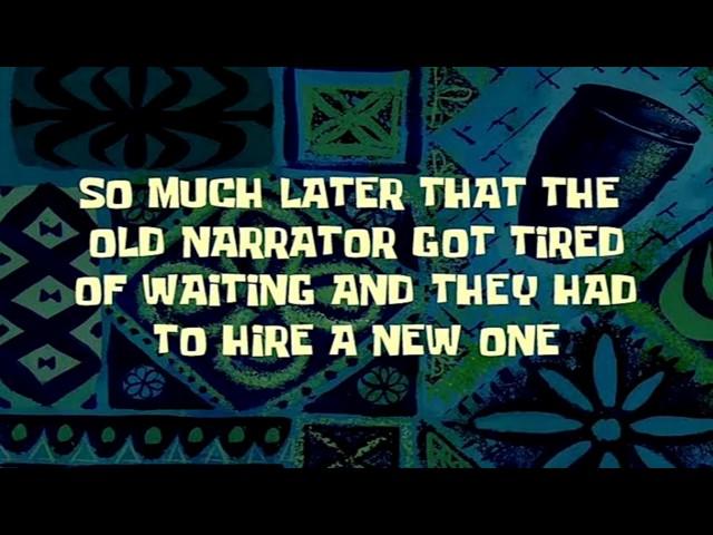 So much later blah blah blah... | SpongeBob Time Card #15