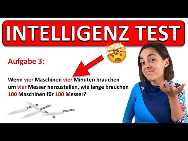  KÜRZESTER IQ TEST DER WELT? | Teste deinen IQ! | Intelligenz Test mit drei FRAGEN!