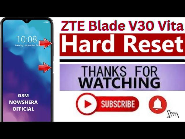 ZTE BLADE V30 SCREEN LOCK REMOVED BY GSM NOWSHERA OFFICIAL