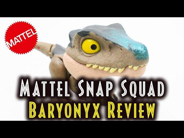 Mattel Snap Squad | Wave 5 Baryonyx Review | Jurassic World