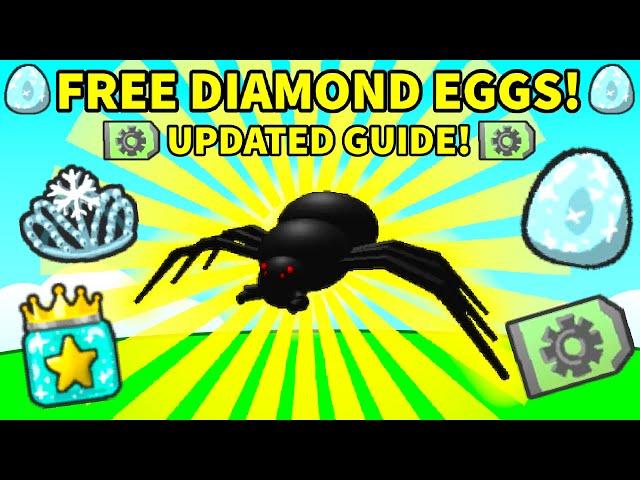  Free Diamond Egg! All drops from Spider Bee Swarm Simulator Updated Guide 2023!