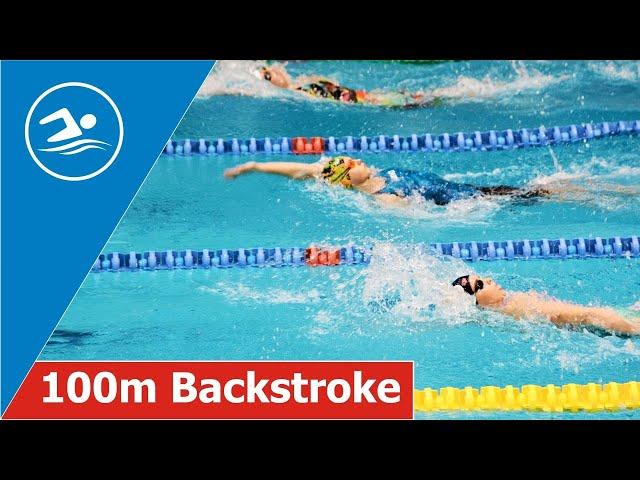 Women's 100m Backstroke Swimming in Belarus / Плавание в Беларуси / Swim.by