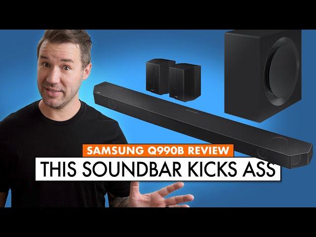 NEW Samsung Home Theater! Dolby Atmos Soundbar - Samsung Q990B Review