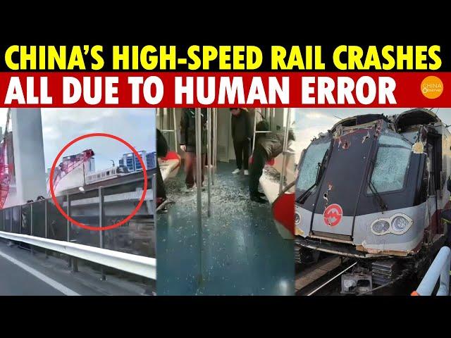 China’s High-Speed Rail Often Crashes; Shanghai Subway Hit by Crane, All Due to Human Error