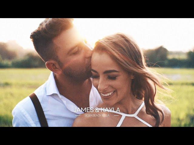 Bali Wedding Videography at Seseh Beach Villa // James & Kayla Cinematic Highlight