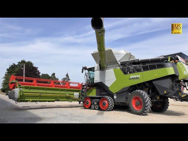 Die neue CLAAS LEXION Mähdrescher Generation 2020 Serie 8900 Getreideernte new harvester for farmers