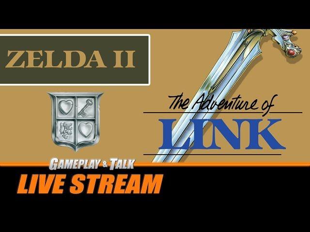 Zelda II: The Adventure of Link (NES) - Full Playthrough | Gameplay and Talk Live Stream #099