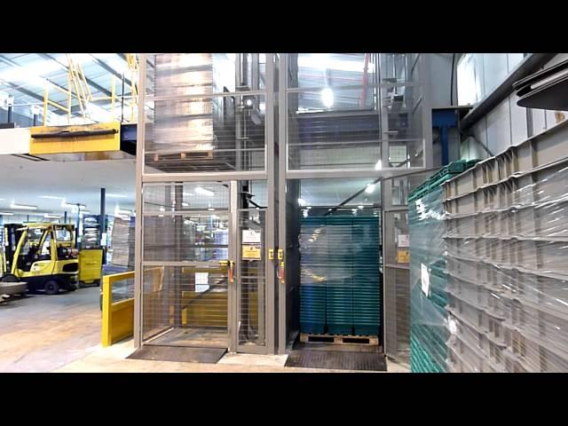 Mezzanine Goods Lift - 500kg Twin Solution - Advanced Handling