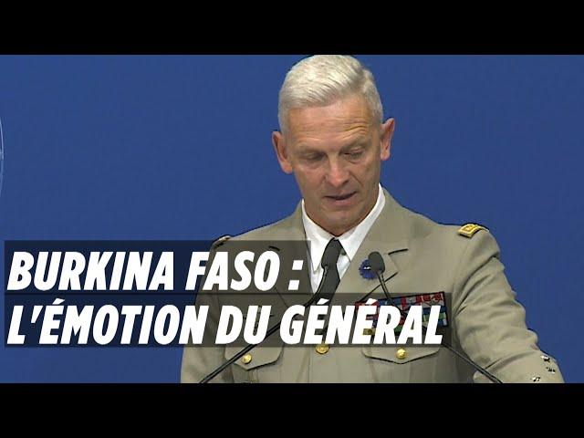 Commandos tués au Burkina faso : l'émotion du Général Lecointre