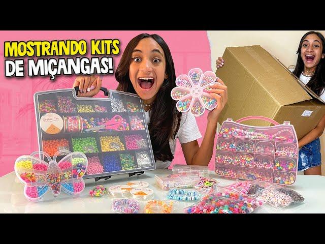 MOSTRANDO VÁRIOS KITS MARAVILHOSOS DE MIÇANGAS | O MUNDO DE LARISSA